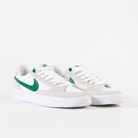 Nike SB Adversary Shoes - White / Pine Green - White - White thumbnail