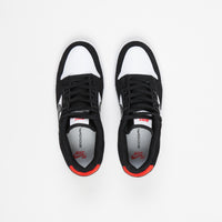 Nike SB Air Force II Low Shoes - Black / Black - White - Habanero Red thumbnail