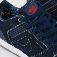 Nike SB Air Force II Low Shoes - Binary Blue / Binary Blue - White thumbnail