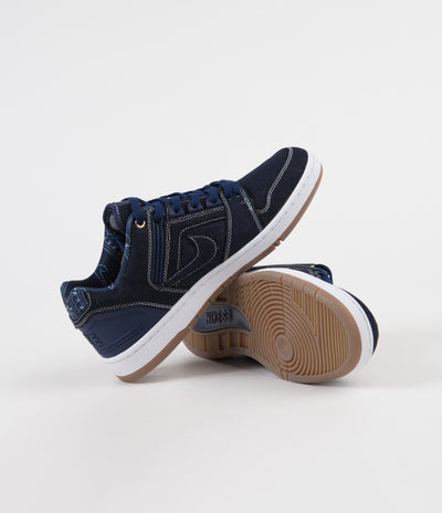 Nike SB Air Force II Low Shoes - Binary Blue / Binary Blue - White