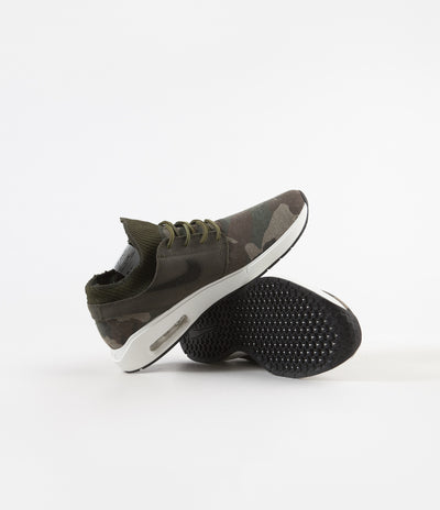 Nike SB Air Max Janoski 2 Premium Shoes - Iguana / Black - Cargo Khaki - Desert Ore