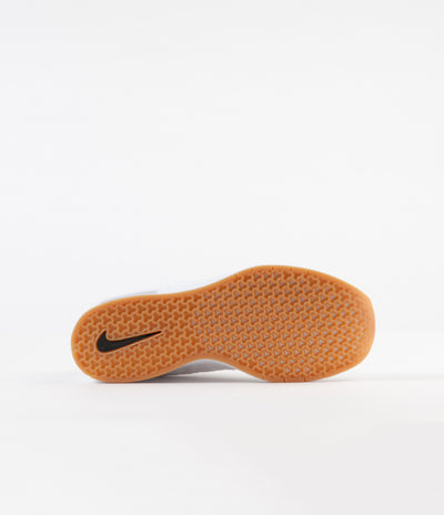 Nike SB Air Max Janoski 2 Shoes - White / White - Gum Yellow