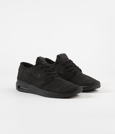 Nike SB Air Max Stefan Janoski 2 Shoes - Black / Black - Black - Black