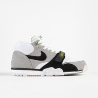 Nike SB Air Trainer I Orange Label Shoes - Medium Grey / Black - White - Chlorophyll thumbnail