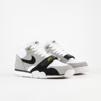 Nike SB Air Trainer I Orange Label Shoes - Medium Grey / Black - White - Chlorophyll thumbnail