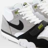 Nike SB Air Trainer I Orange Label Shoes - Medium Grey / Black - White - Chlorophyll thumbnail