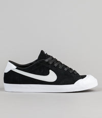 Nike SB All Court CK QS Shoes - Black / White