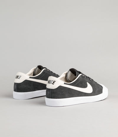 Nike SB All Court CK Shoes - Anthracite / Phantom - White - Black