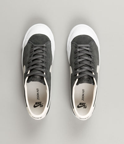 Nike SB All Court CK Shoes - Anthracite / Phantom - White - Black