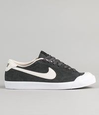 Nike SB All Court CK Shoes - Anthracite / Phantom - White - Black