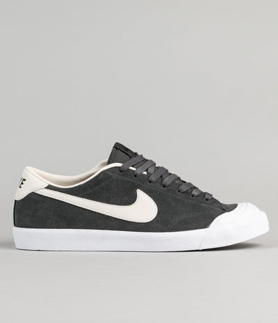 Nike SB All Court CK Shoes - Anthracite / Phantom - White - Black