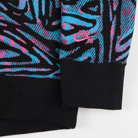 Nike SB All Over Print Crewneck Sweatshirt - Laser Blue / Black / Black / Watermelon thumbnail