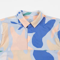 Nike SB All Over Print Polo Shirt - Cabana / Photo Blue / Washed Coral thumbnail