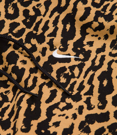 Nike SB Animal Print Hoodie - Elemental Gold