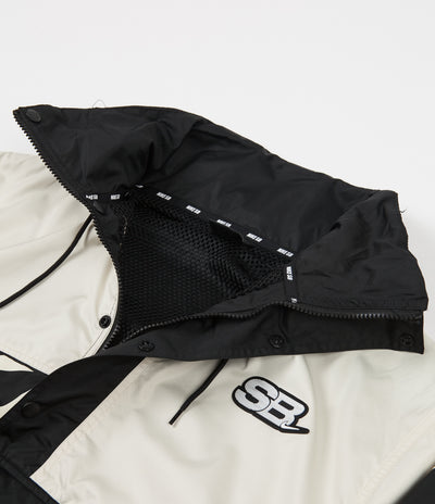 Nike SB Anorak Jacket - Black / Fossil / Black / Fossil