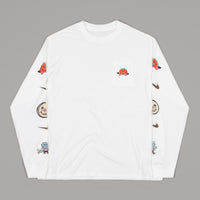 Nike SB Mooncasket Long Sleeve T-Shirt - White / Black thumbnail