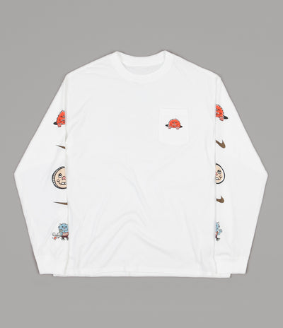 Nike SB Mooncasket Long Sleeve T-Shirt - White / Black