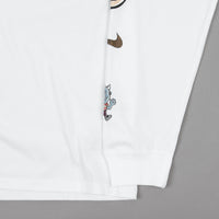 Nike SB Mooncasket Long Sleeve T-Shirt - White / Black thumbnail