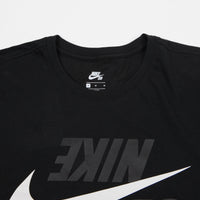Nike SB Backwards Long Sleeve T-Shirt - Black / Phantom thumbnail