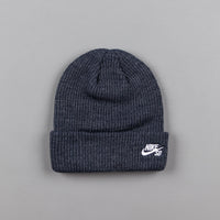 Nike SB Fisherman Beanie - Obsidian Heather / White thumbnail