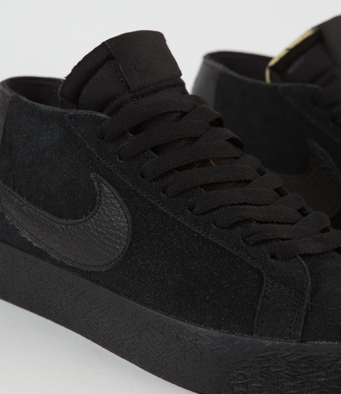 Nike SB Blazer Chukka Shoes - Black / Black | Flatspot