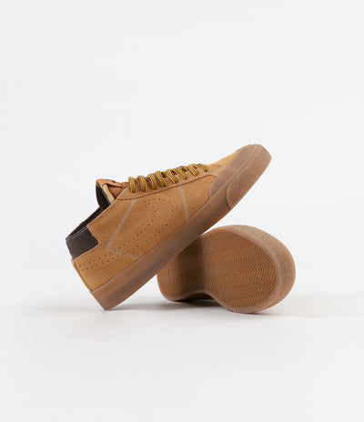 Nike SB Blazer Chukka XT Premium Shoes - Bronze / Bronze - Baroque Brown