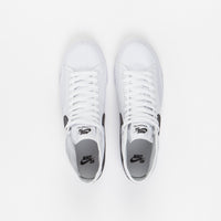 Nike SB Blazer Court Mid Shoes - White / Black - White thumbnail
