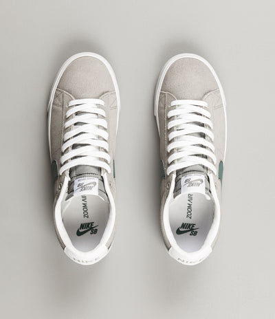Nike SB Blazer Low GT Shoes - Dust / Hasta - White - Pure Platinum