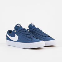 Nike SB Blazer Low Pro GT Shoes - Court Blue / White - Court Blue thumbnail