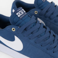 Nike SB Blazer Low Pro GT Shoes - Court Blue / White - Court Blue thumbnail