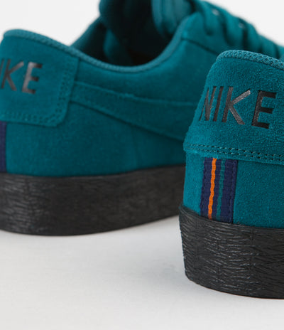 Nike SB Blazer Low Shoes - Geode Teal / Geode Teal - Black
