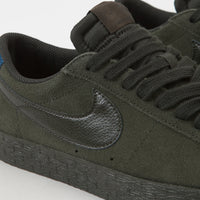 Nike SB Blazer Low Shoes - Sequoia / Sequoia - Blue Force thumbnail