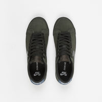 Nike SB Blazer Low Shoes - Sequoia / Sequoia - Blue Force thumbnail