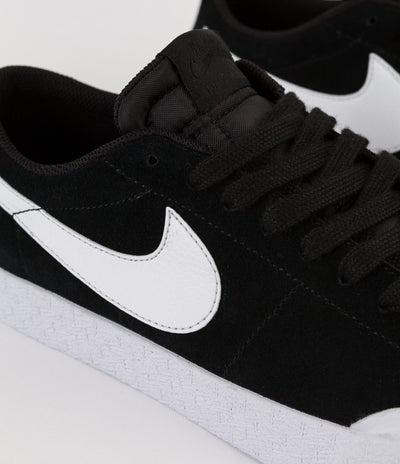 Nike SB Blazer Low XT Shoes - Black / Gum Light Brown - White