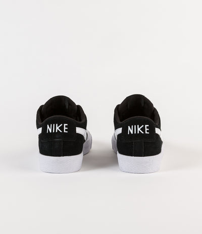 Nike SB Blazer Low XT Shoes - Black / Gum Light Brown - White