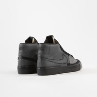 Nike SB Blazer Mid Edge Shoes - Iron Grey / Black - Black thumbnail