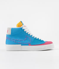 nike sb blazer mid laser blue