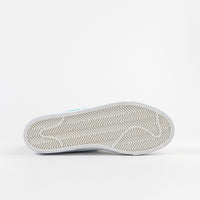 Nike SB Blazer Mid Edge Shoes - Summit White / Oracle Aqua - Summit White thumbnail