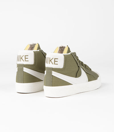 Nike SB Blazer Mid Premium Plus Shoes - Pilgrim / Phantom