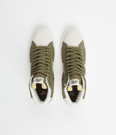 Nike SB Blazer Mid Premium Plus Shoes - Pilgrim / Phantom
