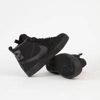 Nike SB Blazer Mid Premium Shoes - Black / Black - Anthracite - Black thumbnail