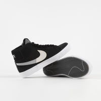 Nike SB Blazer Mid Mosaic Shoes - Black / White - Wolf Grey - Cool Grey thumbnail