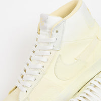 Nike SB Blazer Mid Premium Shoes - Lemon Wash / Lemon Wash - Lemon Wash - White thumbnail