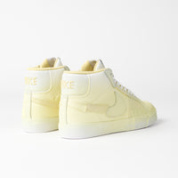 Nike SB Blazer Mid Premium Shoes - Lemon Wash / Lemon Wash - Lemon Wash - White thumbnail