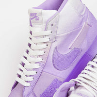 Nike SB Blazer Mid Premium Shoes - Lilac / Lilac - Lilac - White thumbnail