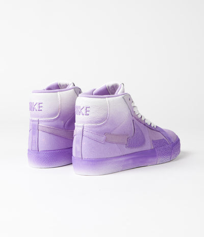 Nike SB Blazer Mid Premium Shoes - Lilac / Lilac - Lilac - White