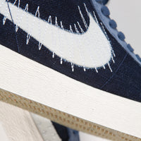 Nike SB Blazer Mid Premium Shoes - Mystic Navy / Sail - Sail - Gum Light Brown thumbnail
