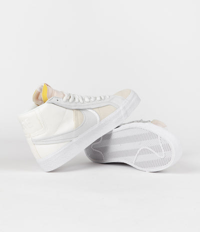 Nike SB Blazer Mid Premium Shoes - Summit White / Summit White