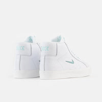 Nike SB Blazer Mid Premium Shoes - White / Glacier Ice - White - Summit White thumbnail