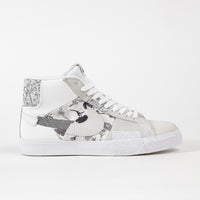 Nike SB Blazer Mid Premium Shoes - White / Smoke Grey - White - Pure Platinum thumbnail